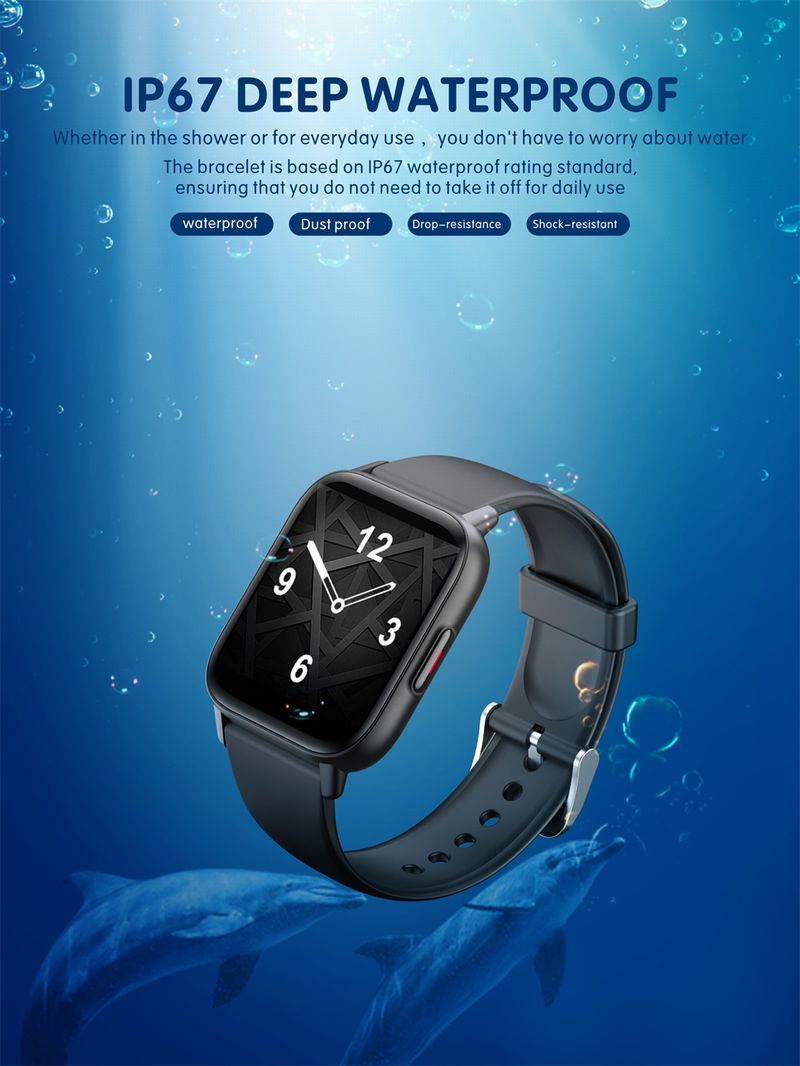 MSP-4 1.54inch Full Touch Tuya Smart Watch